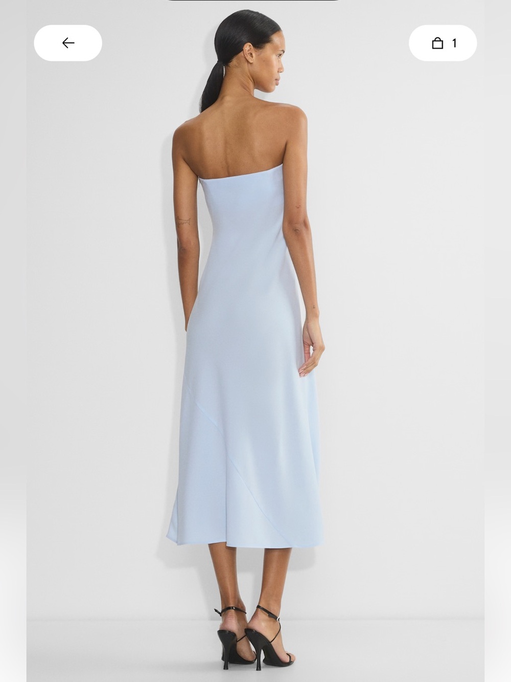 Aritzia Babaton Glance Dress NWT - Picture 5 of 9